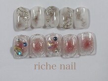 リッシュネイル 新百合ヶ丘店(riche nail)/トレンドデザインコース