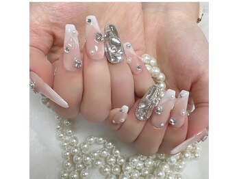 リンネイル 新大久保店(Rin Nail)/#待ち込みデザイン #付け放題
