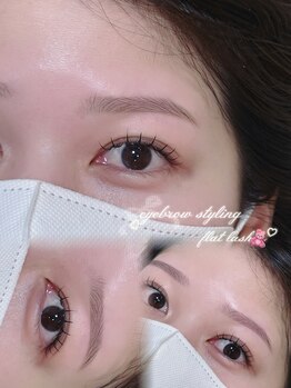アテ(ate.)/眉スタイリング＋エクステ
