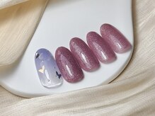 スパイス ネイルズ アンド スパ 玉川高島屋SC店(SPICE NAILS&SPA)/simpleアート¥8800