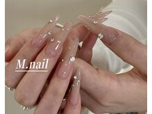 エムネイル(M.nail)/ワンカラーxストーン