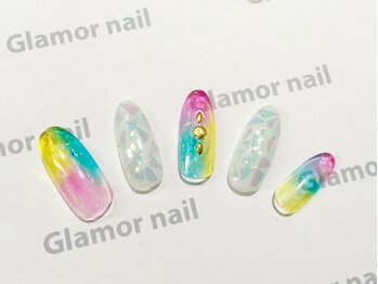 グラマーネイル(Glamor nail)/☆定額ネイルBクラス☆¥7800