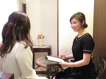 一人ひとり違うお身体の悩み、こうなりたい・痩せたいという想いもしっかりカウンセリングいたします。