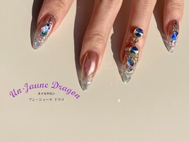 【ロングネイル】先端クリア