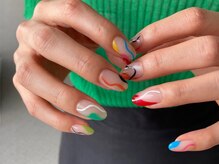 ニコルネイル(nicole nail)/手書きアートネイル
