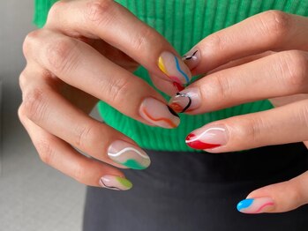 ニコルネイル(nicole nail)/手書きアートネイル