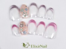 エリクサーネイル 西武新宿(Elixir Nail)/定額b カジュアル/クーポン使用