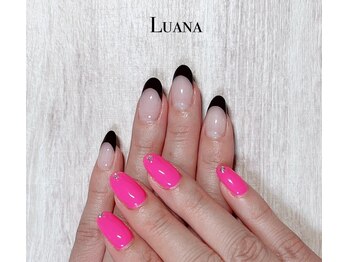 ルアナ(Luana)/シンプルフレンチネイル
