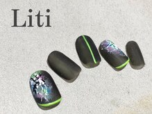 リティ(Liti)/No.72 Art(A) マットネイル