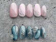 グロウ ネイル(GLOW×NAIL)/シンプル定額コース　2024年8月