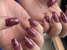 ホログラムでキラキラ