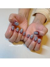 アイディー(i-dee)/丸フレンチネイル★