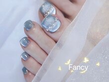 ファンシー 新宿店(Fancy)/クリスマス/冬ネイル/ツイード