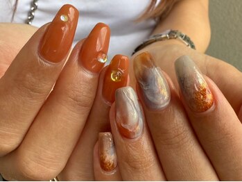 ネウィネイル 横浜(newi nail)の写真/デザインに迷ってもOK！シンプルなデザイン～ごちゃ混ぜ迄オリジナルのニュアンスデザインをご提案♪