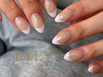 リリー ホリエネイル(LYLY HORIE nail)/バーチャルフレンチ