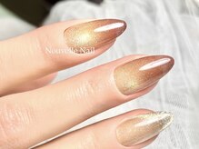 ヌーベルネイル(Nouvelle Nail)/マグネット×グラデーション
