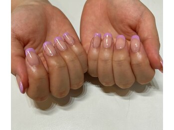 バーチャルフレンチネイル