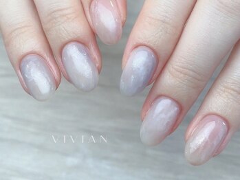 ヴィヴィアン ネイル(Vivian nail)/ホワイトニュアンス