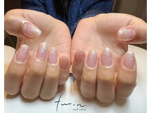 ツインネイル 久屋大通店(twin.nail)/冬っぽラメグラデーション