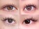 オル 中目黒(olu)の写真/デザイン性のあるナチュラル上品なお目元に♪フラットラッシュ/マツエク/束感まつげ/コーティング仕上げ◎