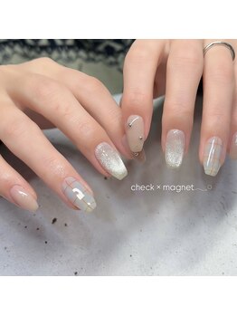 フルール(fleur)/チェック×マグネット