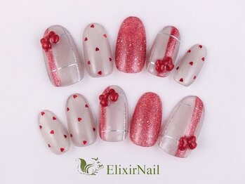エリクサーネイル 新橋(Elixir Nail)/定額b カジュアル/クーポン使用