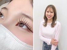 最新＆healthyで圧倒的垢抜け！20代トレンドのナチュラル上向き美人に導くアイリスト♪GruS kirei 山岡愛奈