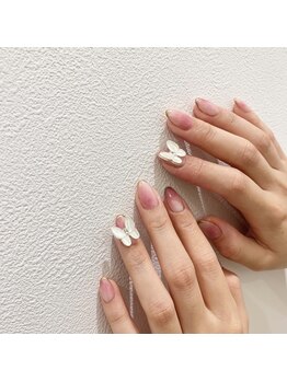 ネイルアンドアイラッシュ ヴィーナ フジグラン広島店(Vina)/Butterflyネイル