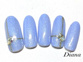 定額ネイル　6600円　B‐017