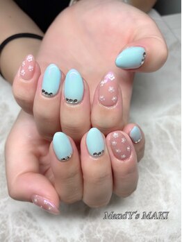 フラワー/花/ミント/ピンク