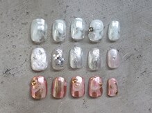 プティットスリール 半田店(Petit Sourire)/ミラーネイルデザイン♪