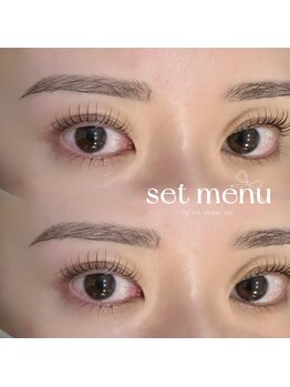 シン 渋谷(.syn.)/眉毛+ラッシュリフト