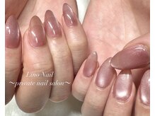 リノネイル(Lino Nail)の雰囲気（フィルイン/ワンカラー/マグネット/フラッシュ/シンプルネイル）