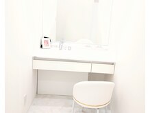 エステティック サロン シュエット(Esthetique Salon Chouette)の雰囲気(パウダールームでメイク直しもできます)
