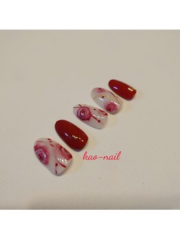 カオ ネイル(kao nail)/とろけるローズ