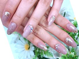 お上品ラメホロデザイン