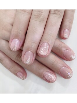 オーブ(AUBE)/ブライダルネイル