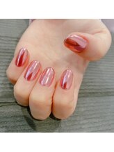ヘアー アンド ネイル サプール(HAIR and NAIL SAPEUR)/ミラーネイル