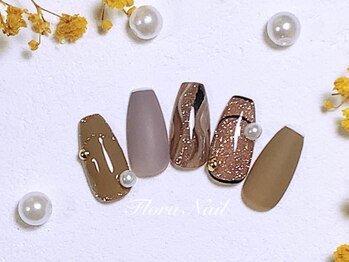 フローラネイル(Flora Nail)/定額サンプルデザインC