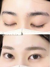 フレックル(freckle)/柔らかストレート眉で好印象