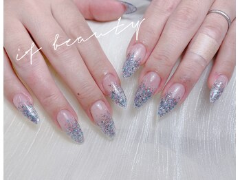 ギラギララメグラデーション