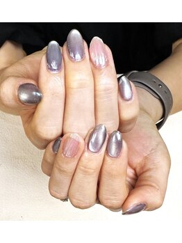アンドシー ビューティー(&c beauty)の写真/【初回オフ無料★持ち込みOK】旬のモテ可愛デザイン多数ご用意♪愛されネイルで好感度UP♪デートにお勧め!!