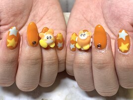 3Dネイル　キャラクターネイル