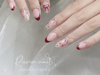 ルリン(Rurin)/フレンチ/赤デザイン