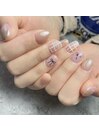 ツイードネイル