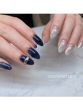 エンズネイル(O’s nail)/アシメントリーネイル