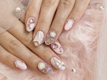 ワンホンガーリーネイル