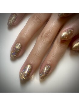 シャイニング ジェイ(Shining J)/金運アップネイル