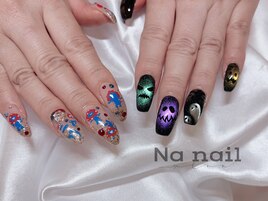ハロウィンネイル