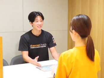 エクササイズコーチ 広島店/カウンセリング風景
